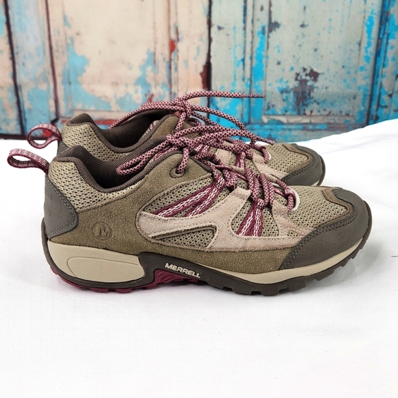 Merrell Brindle Renaissance Rose Hiking Shoes - Picture 1 of 7